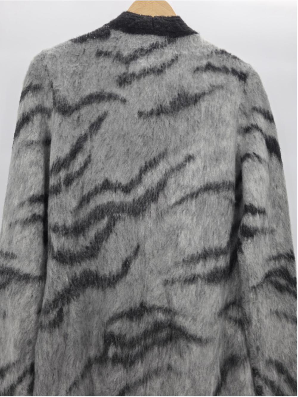 White House Black Market M Cardigan Alpaca Wool Luxury Old Money Preppy Chic$140 - Picture 15 of 16